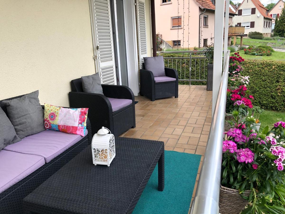 Ferienwohnung Rheinfelden Beuggen Esterno foto